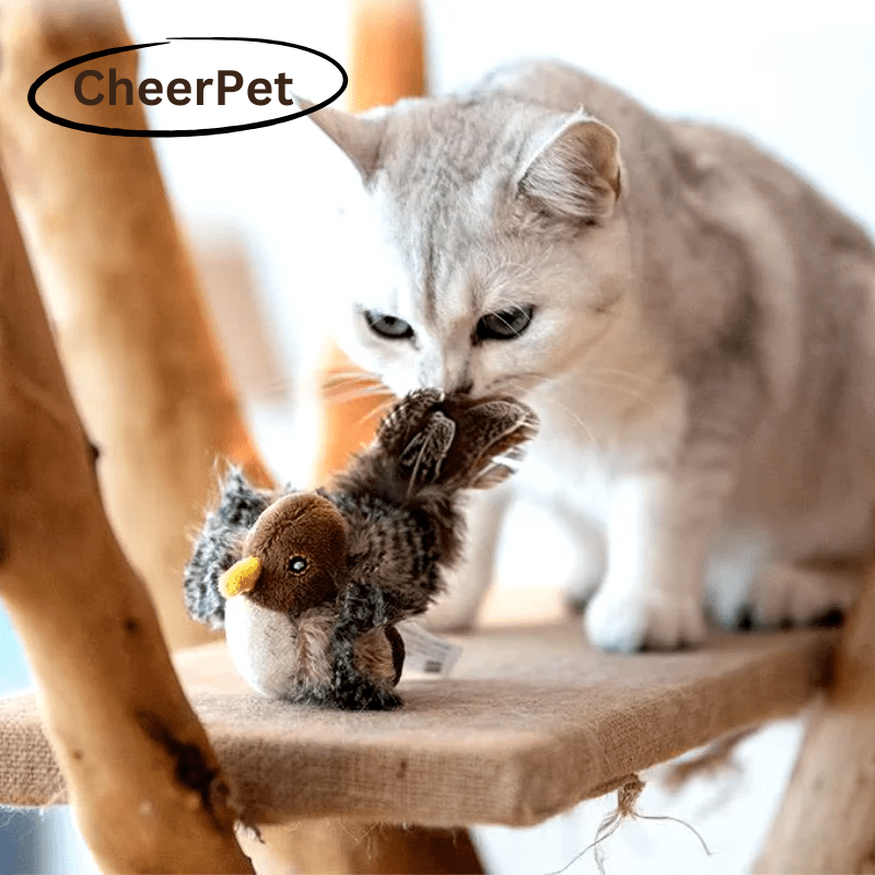 CheerPet™ Cat Bird Toy with Wings