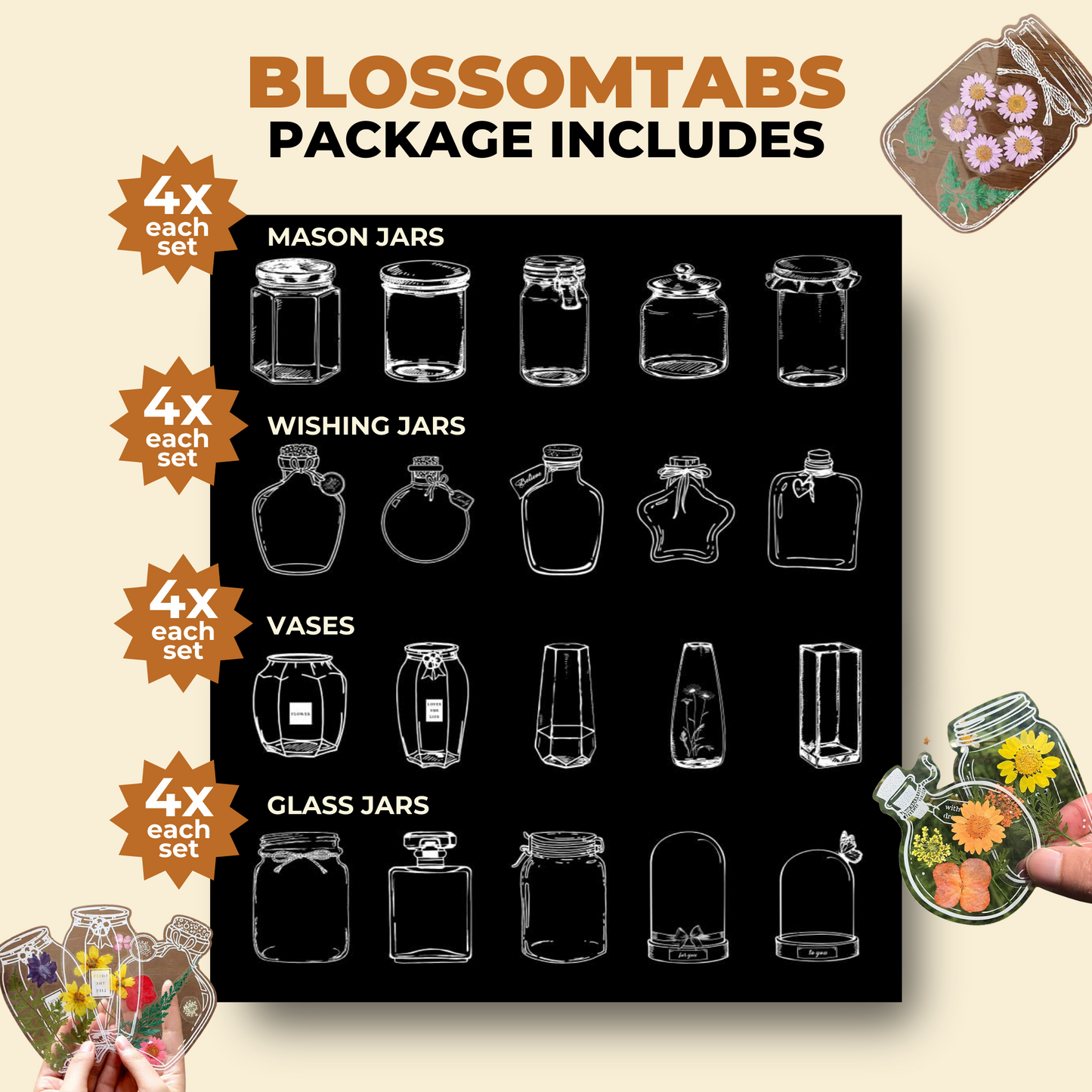 BlossomTabs™ - Perfect for Book Lovers
