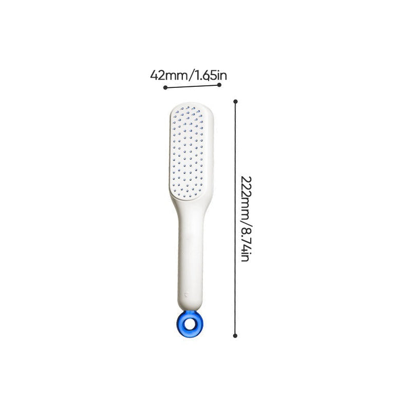 Solaco™ - Self-Cleaning Anti-Static Massage Comb
