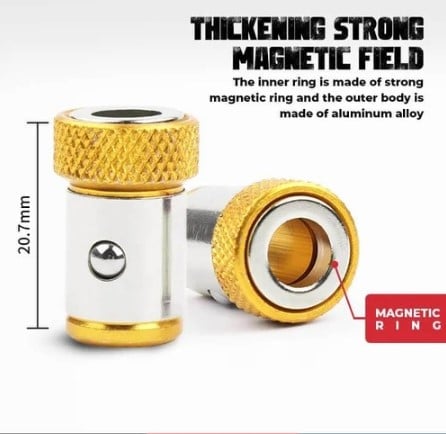 Screwbud™ - Magnetic Screw Driver Head Ring