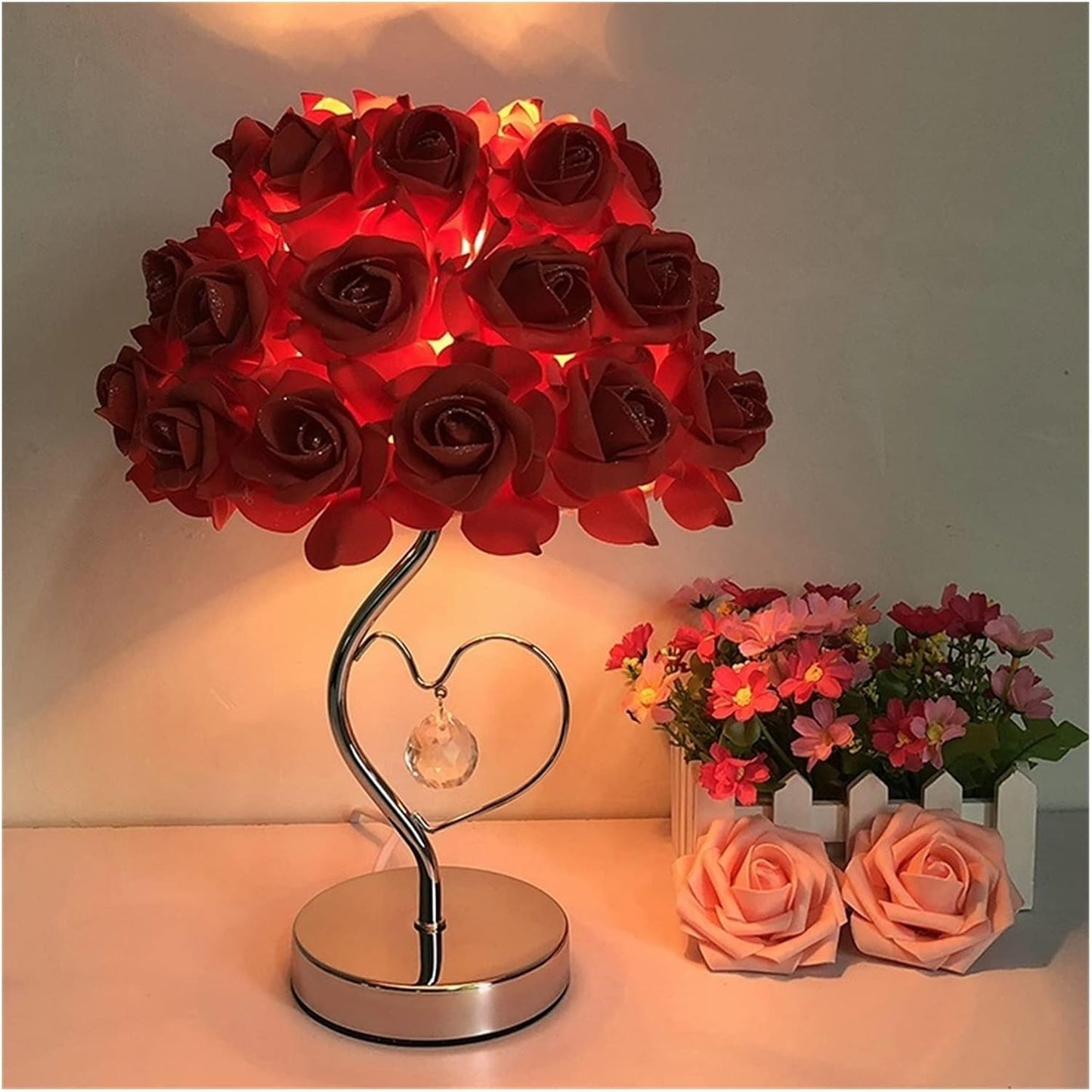 rose lamp
