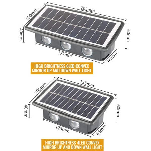 NeoSolar™ - Solar Powered Wall Light