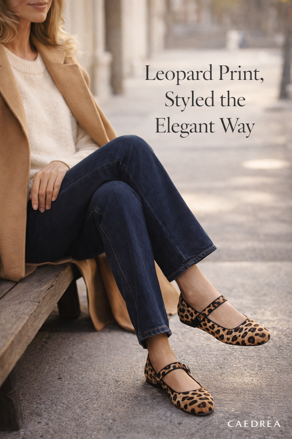 Leopard Mary Jane Flats — Timeless Comfort with Refined Character
