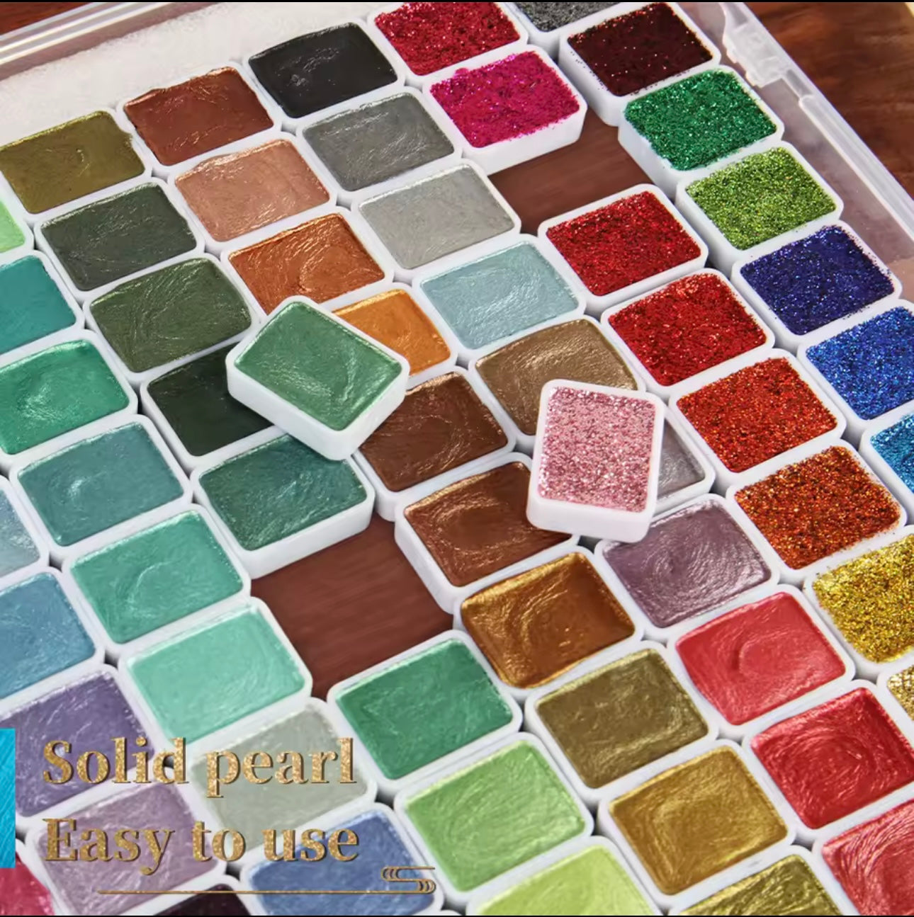 Kolorful™ - Powder Mineral Pearl Pigment Art Watercolor
