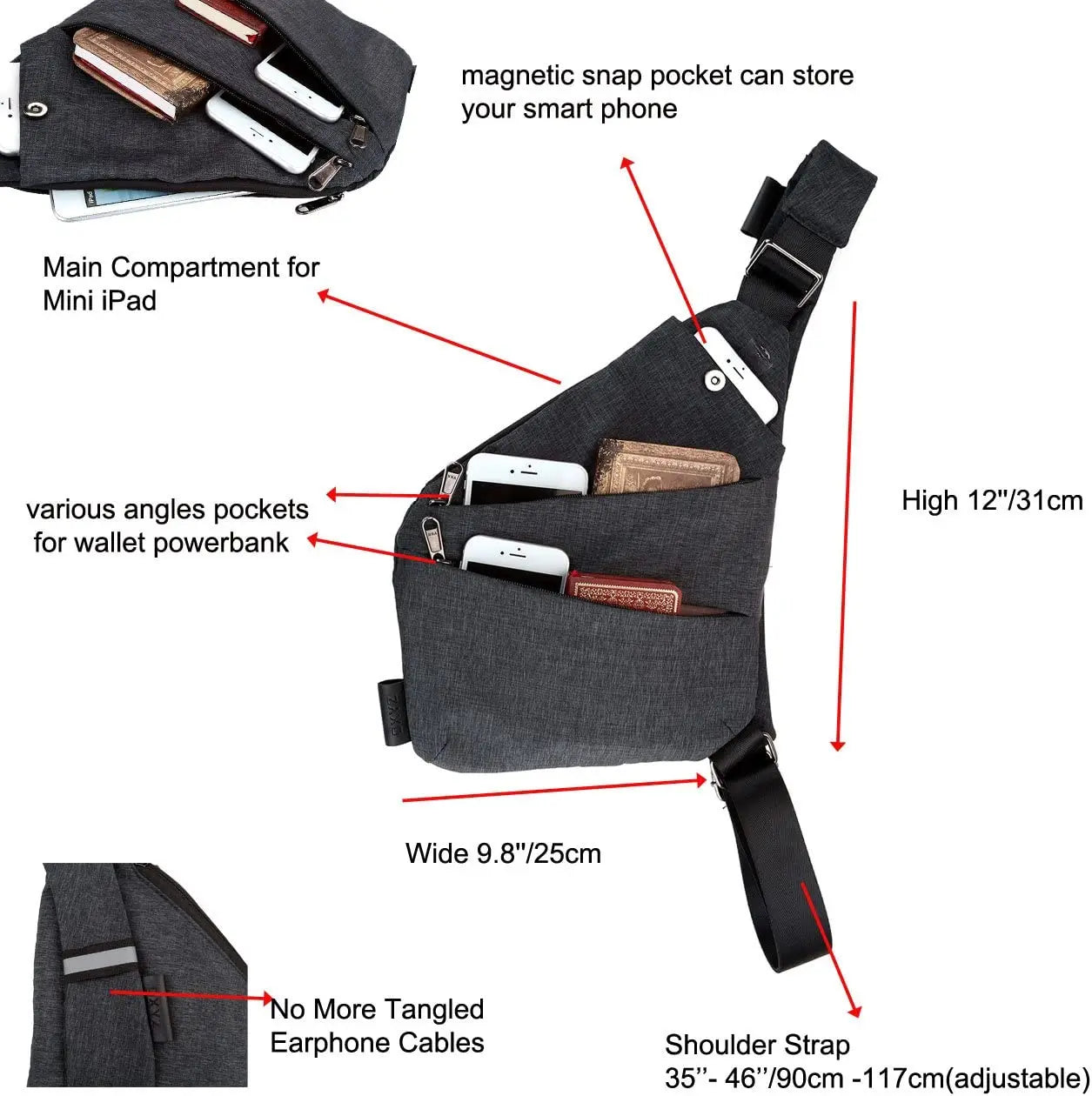 TreSom™ - Anti-Theft Travel Bag