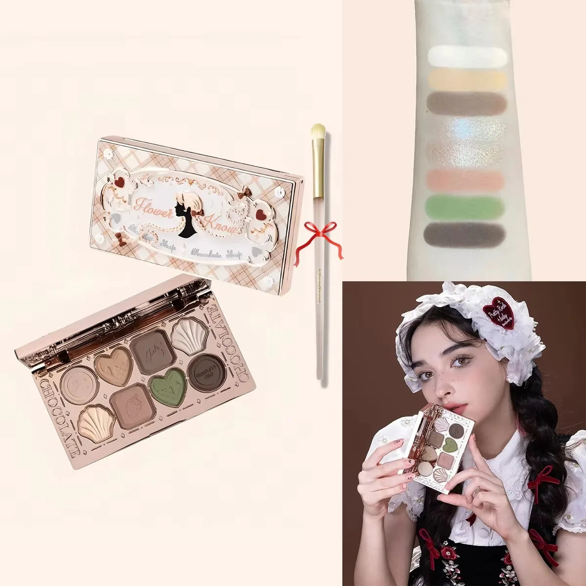 Flower Knows Moonlight Mermaid Eyeshadow Palette