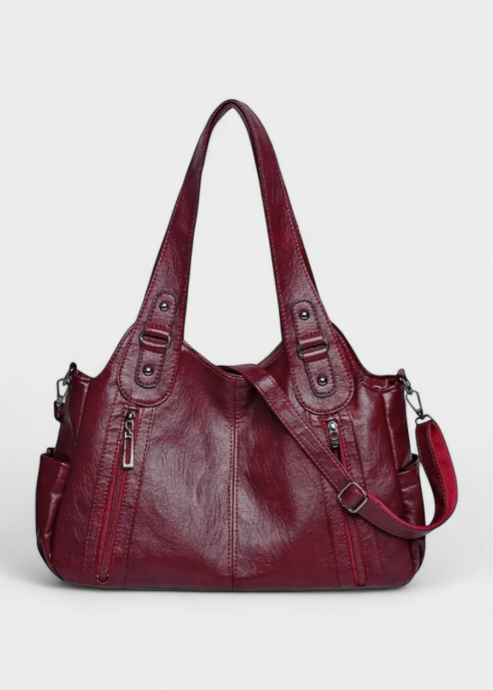 Large Tote Bag | Multi-Pocket Satchel