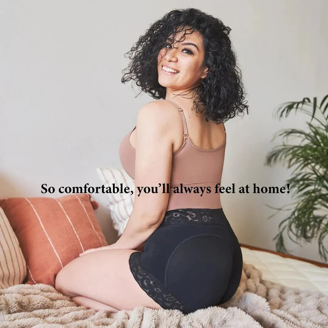 CurveFlex™ Women Lace Classic Daily Wear Body Shaper Butt Lifter Panty Smoothing Brief