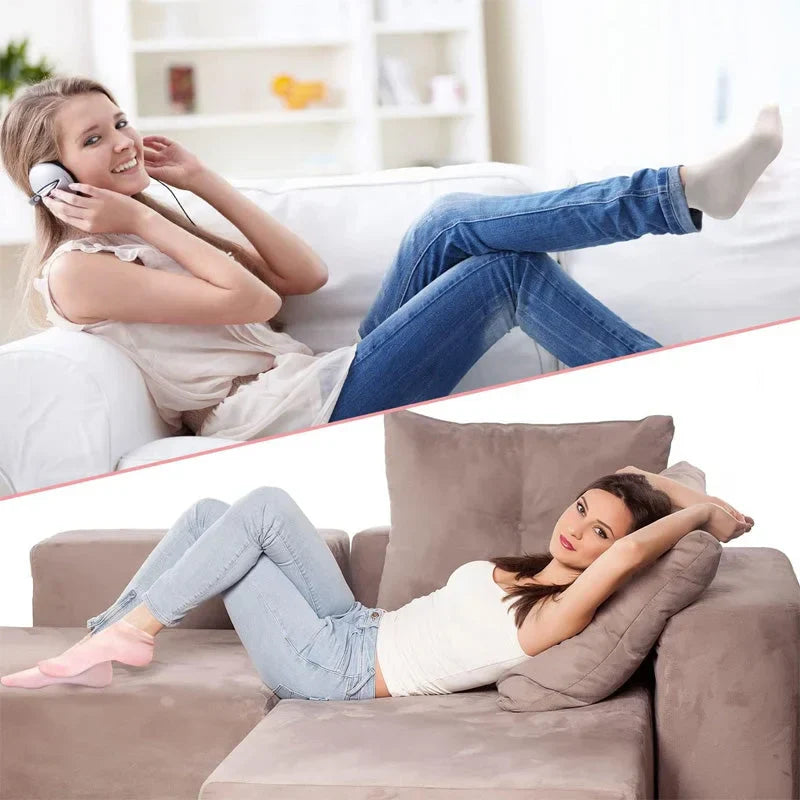 FootLux™ Women's Foot Spa Pedicure Silicone Socks