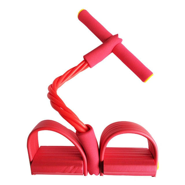 Ergofit™ - Elastic Pull Ropes Exerciser Rower Belly Resistance Band