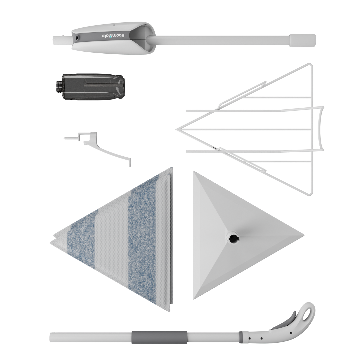 Moppet™ - Multi-Surface Spray Mop & Holder System