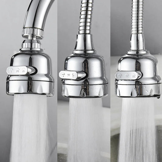 FlexFlow™ Upgraded 360° Rotatable Faucet Sprayer Head