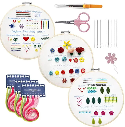 Embroidy™ Beginner's Cross-stitch Embroidery Kit