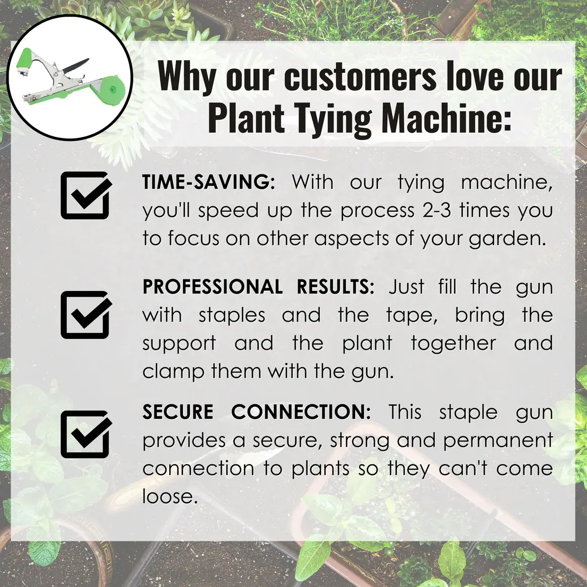 TwiStem™ - Plant Tying Machine