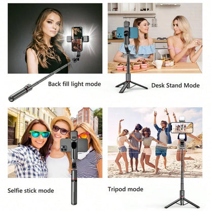 FlexiCapture™ Multifunctional Foldable Selfie Stick Tripod