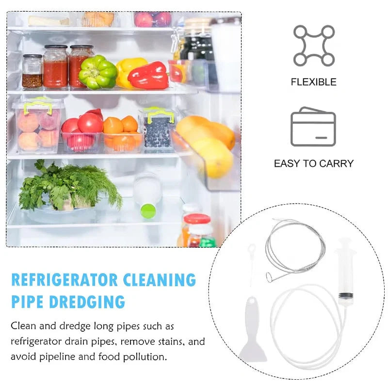 DrainEase™ Refrigerator Pipe Dredger Kit