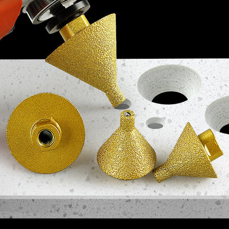 CutBrite™ - Brazed Diamond Polishing and Grinding Weel for 100M Angle Grinder