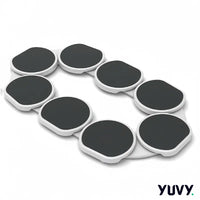 Set with 8 plates