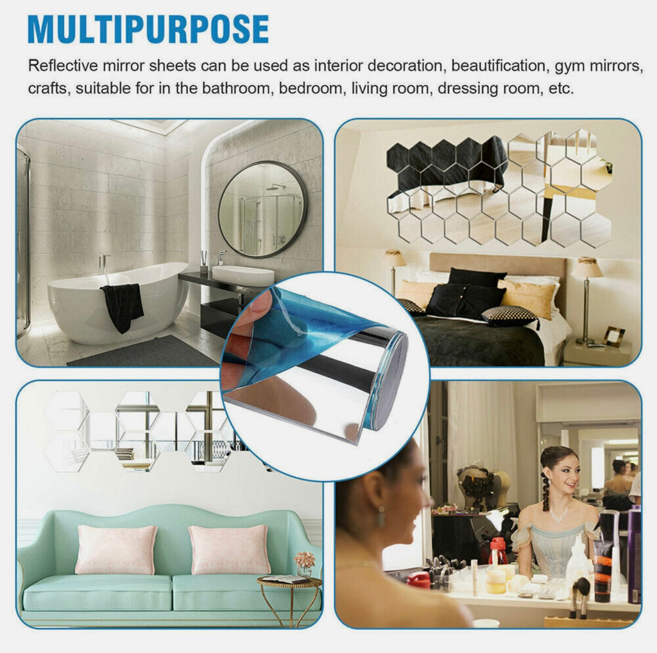 GLANCE™ | Shatter-proof premium mirror
