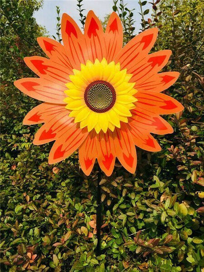 Suncharm™ Colorful Sunflower Windmill