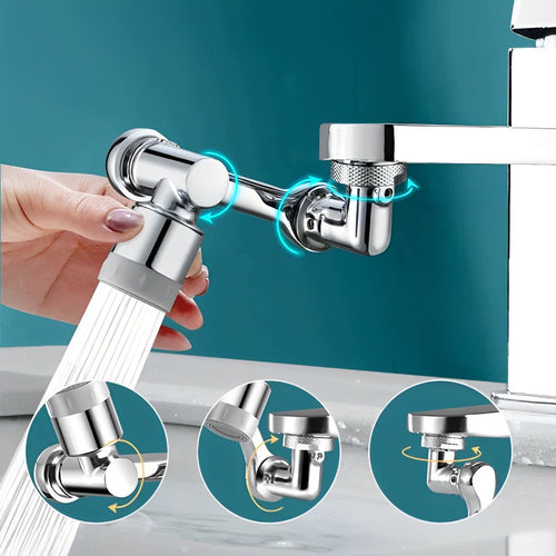 Faucety™ Rotating faucet extension