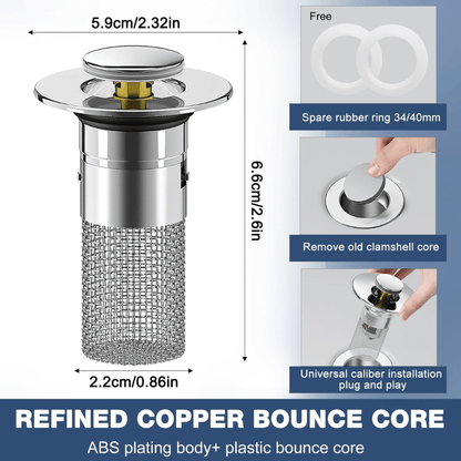Noscent™ - Odor Isolation Drain Filter