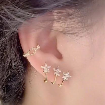 Caefleur - Shiny Crystal Earrings