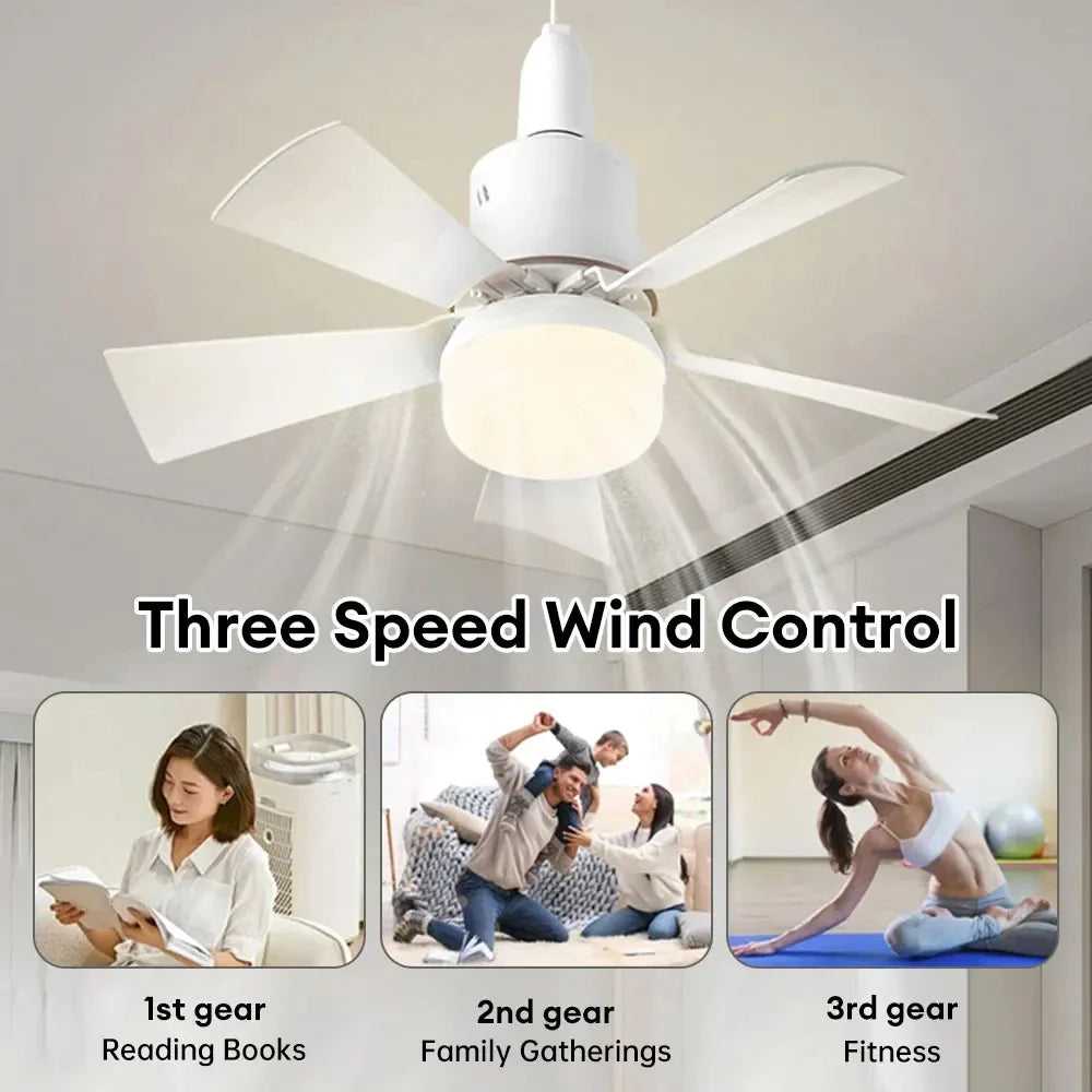 Arctic™ - Bright Cool Ceiling Socket Fan & Light