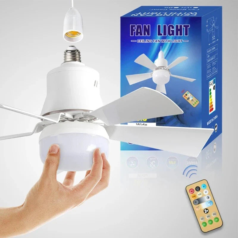 Arctic™ - Bright Cool Ceiling Socket Fan & Light