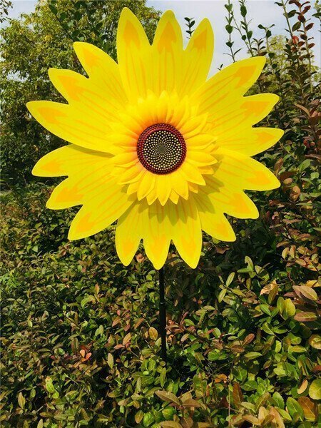 Suncharm™ Colorful Sunflower Windmill