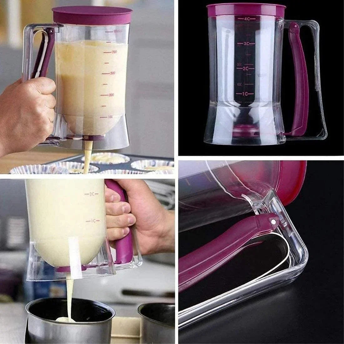 PourPro™ Batter Cupcake Pancake Cake Separator Dispenser Tool