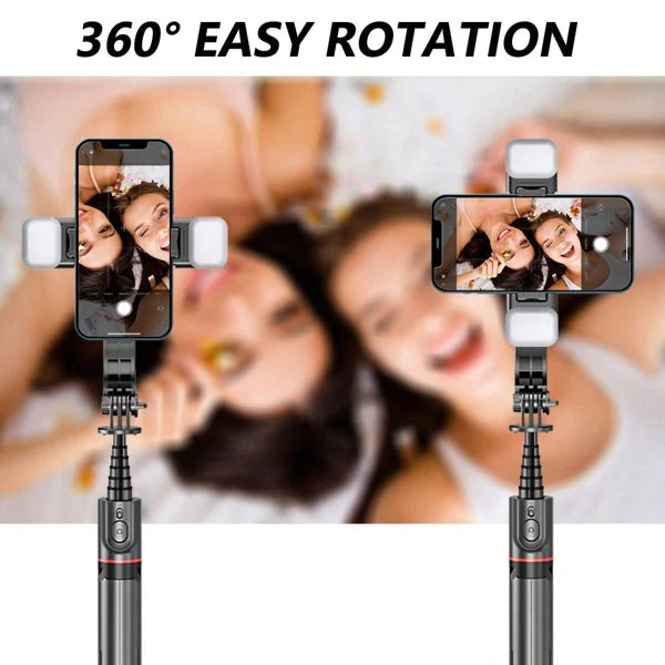 FlexiCapture™ Multifunctional Foldable Selfie Stick Tripod