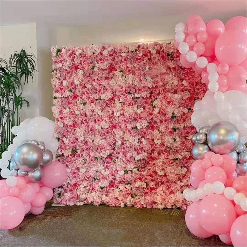 BloomRoll™ - Handmade Roll-Up Fabric Flower Wall