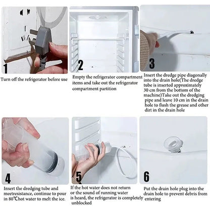 DrainEase™ Refrigerator Pipe Dredger Kit