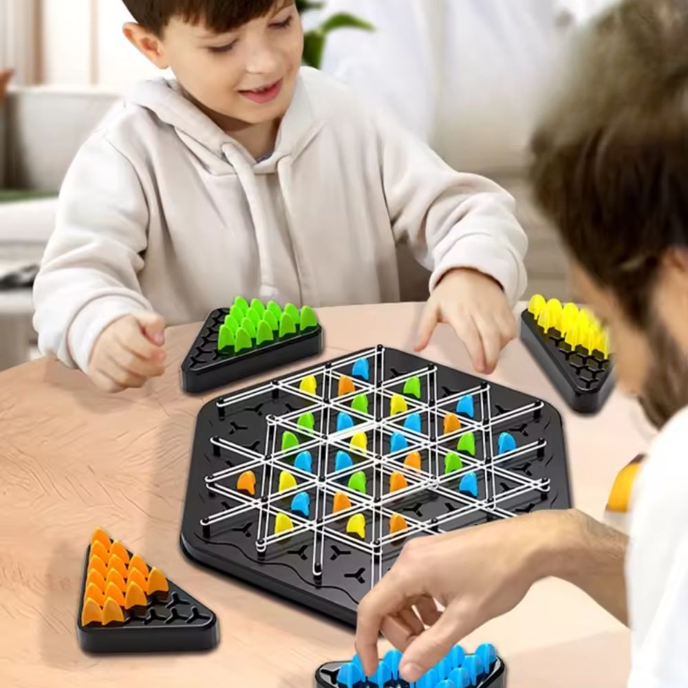 KnotLogic™ - Chain Triangle Chess Set
