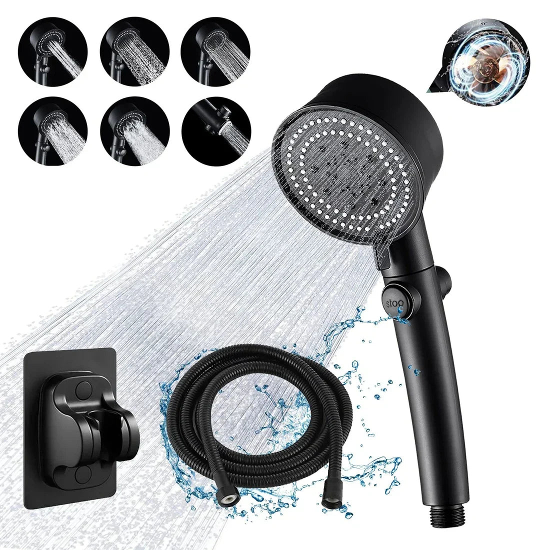 Zonvi™ Multi-functional High Pressure Shower Head