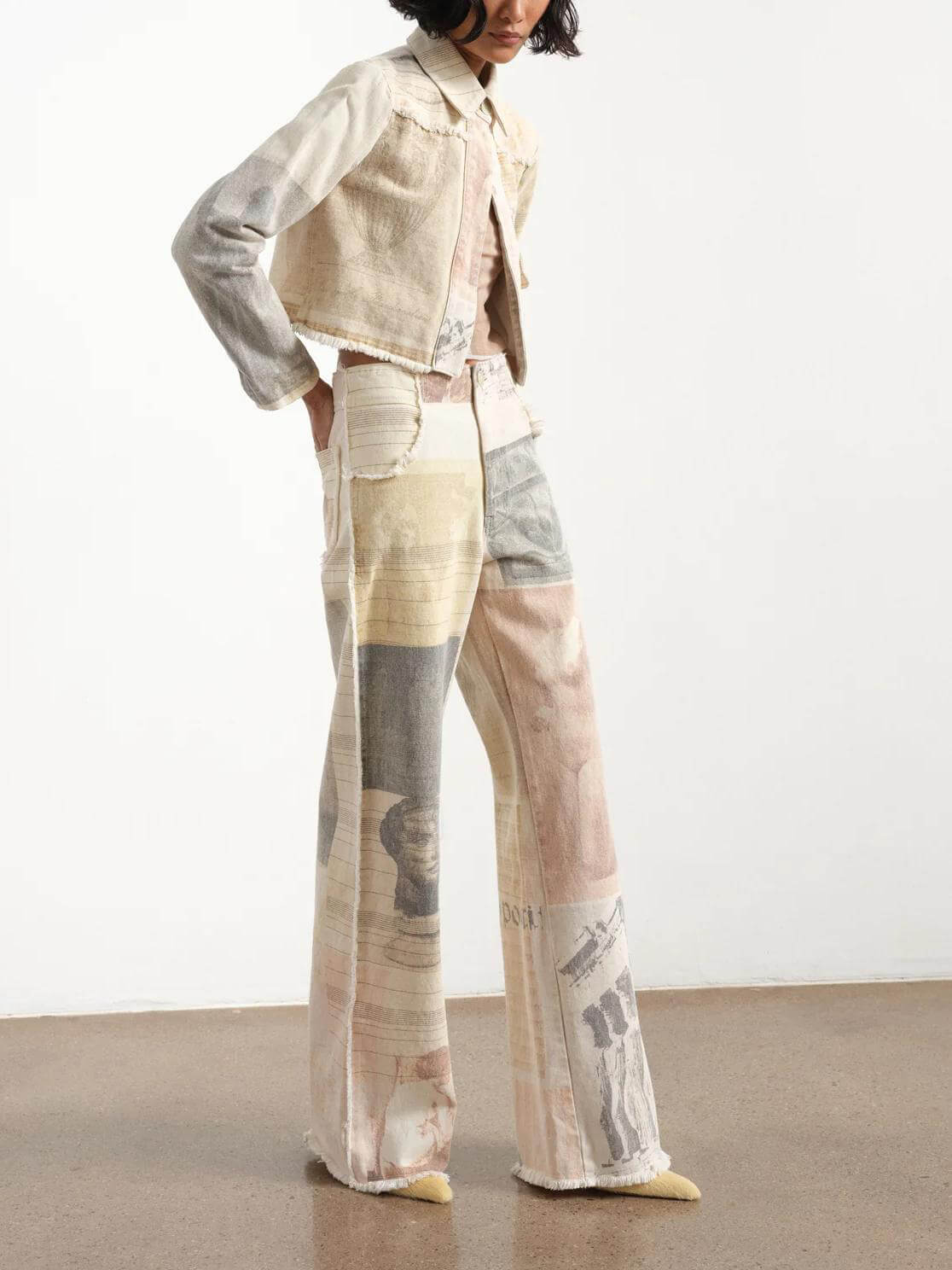 MusePrint™ – Artistic Wide-Leg Jeans
