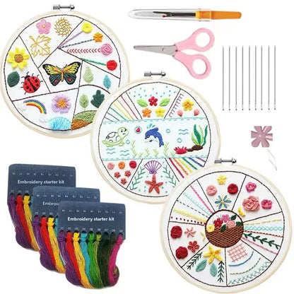 Embroidy™ Beginner's Cross-stitch Embroidery Kit