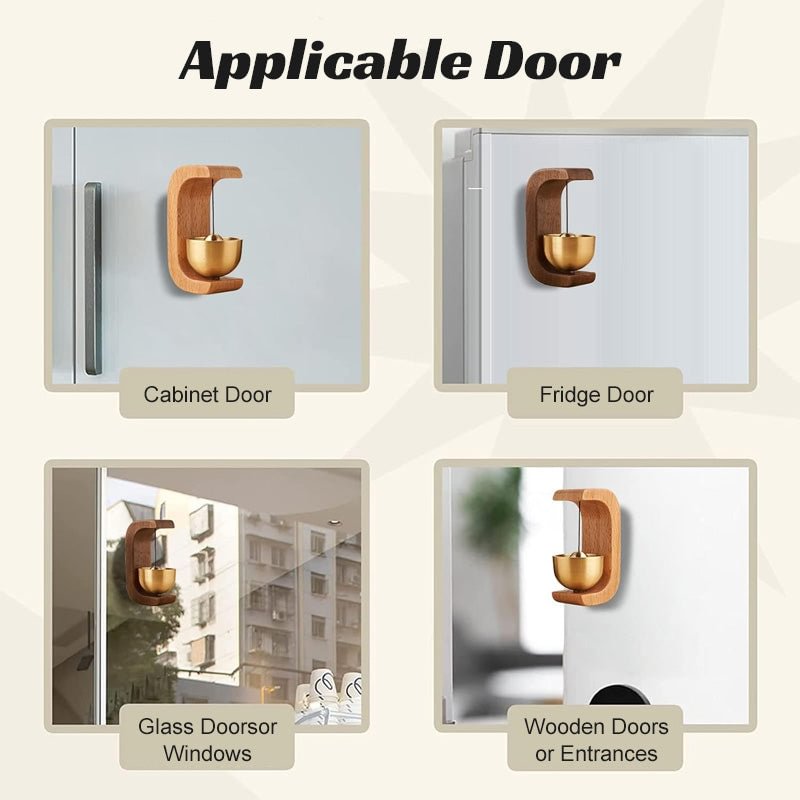 1+1 FREE I Ding™ - Magnetic Wooden Wind Chime Doorbell Decoration