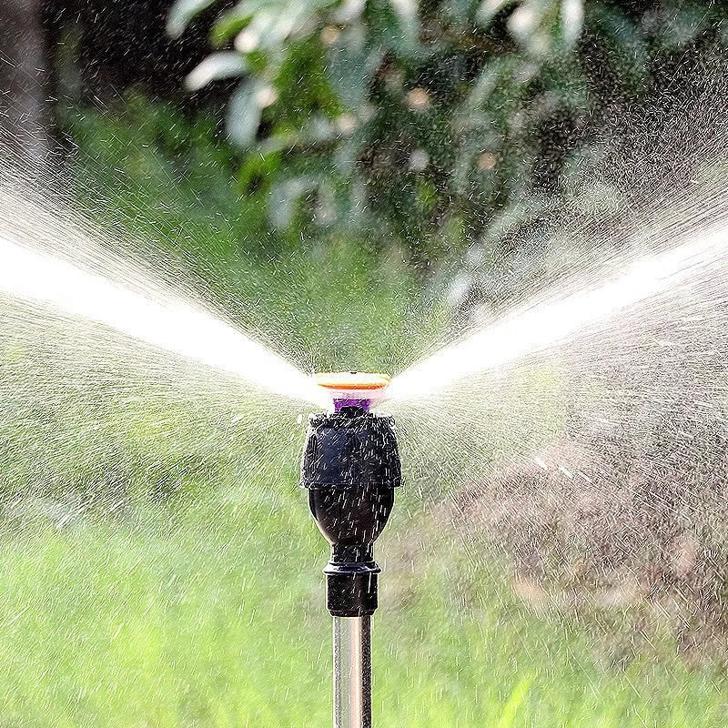 SpinSpray™ Automatic Rotating Tripod Sprinkler