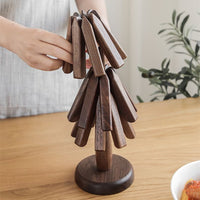 BUY 4 GET 2 FREE(WITH 2 WALNUT BASE BRACKETS)