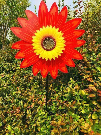 Suncharm™ Colorful Sunflower Windmill