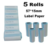 5 rolls of tag paper