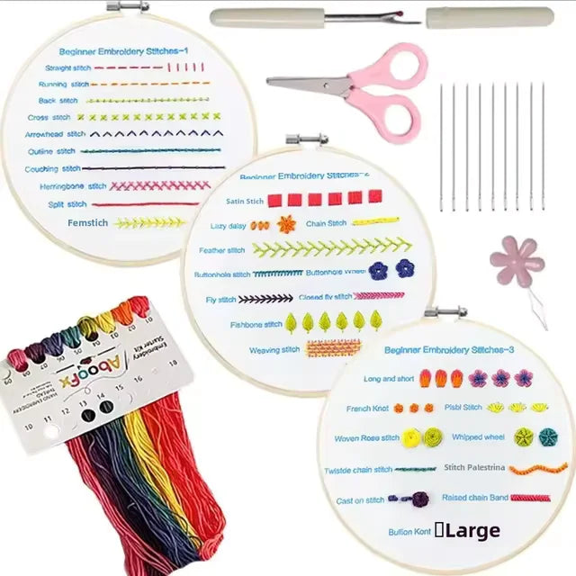 Embroidy™ Beginner's Cross-stitch Embroidery Kit