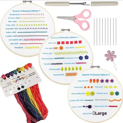 Embroidy™ Beginner's Cross-stitch Embroidery Kit