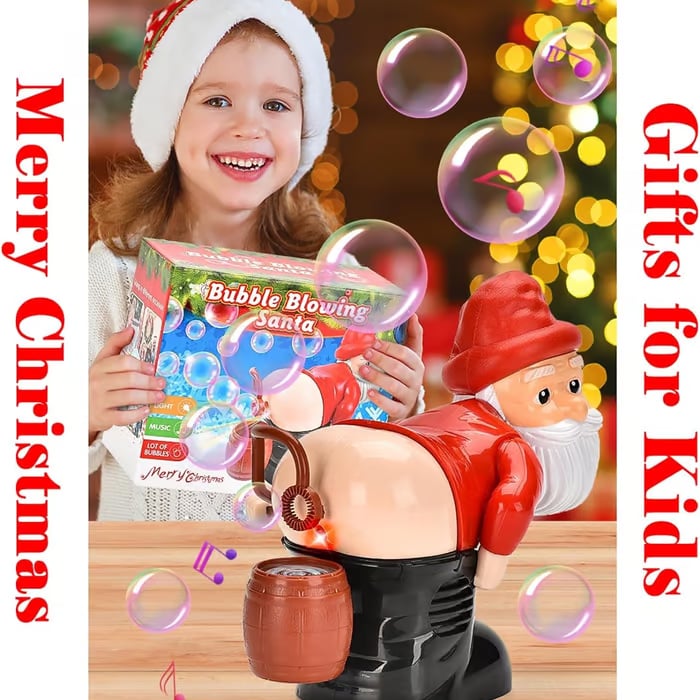 SantaBlast™ - Santa Hilarious Bubble Machine