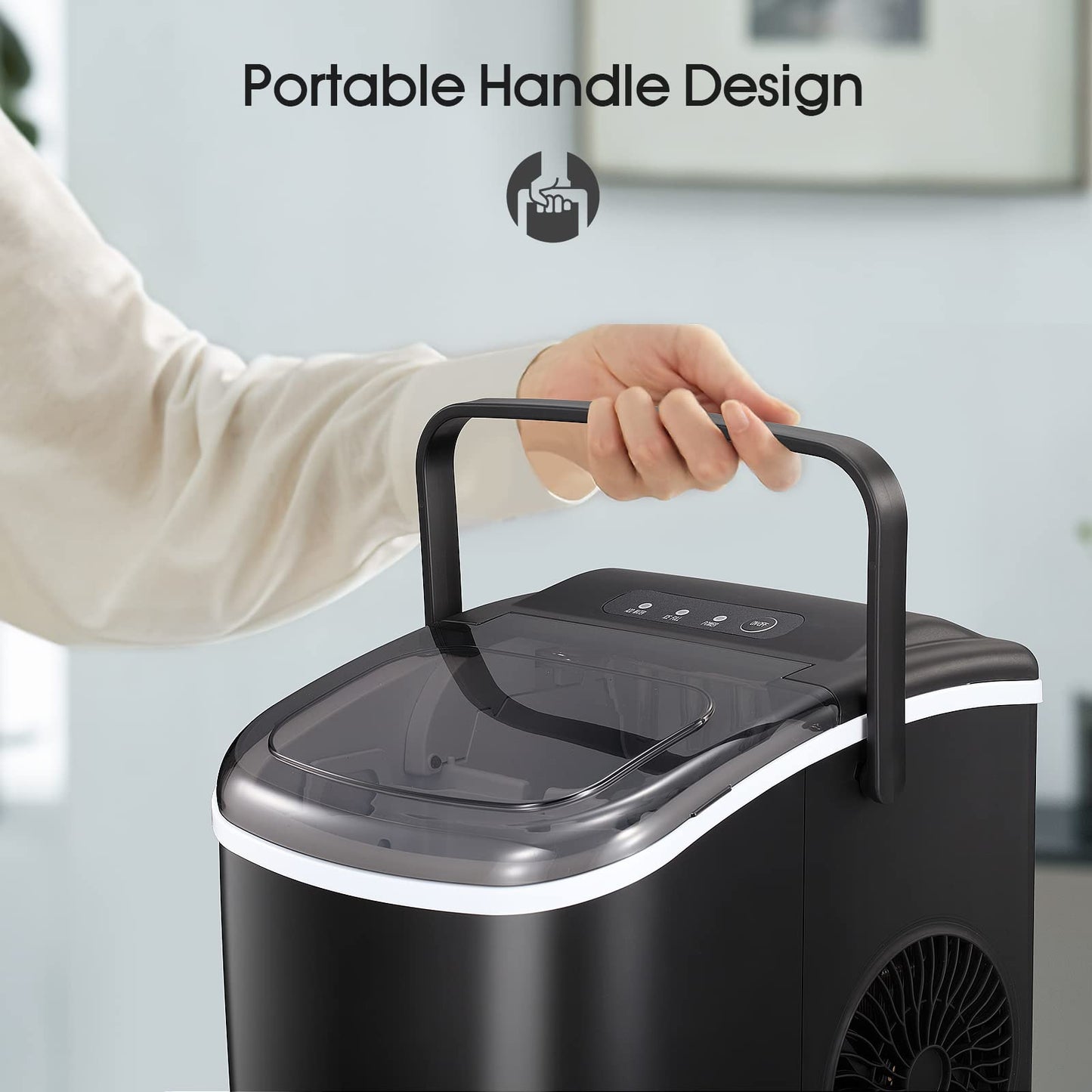 Golce™ - Portable Ice Maker Machine with Handle