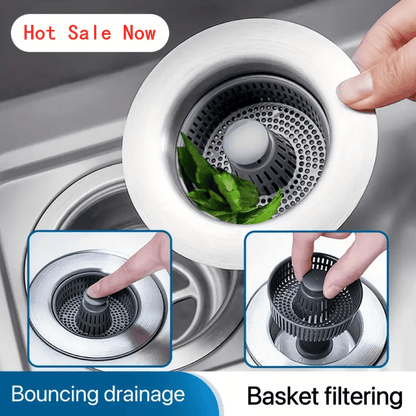 DrainRite™ - Sink Drain Strainer