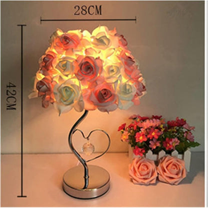 rose lamp