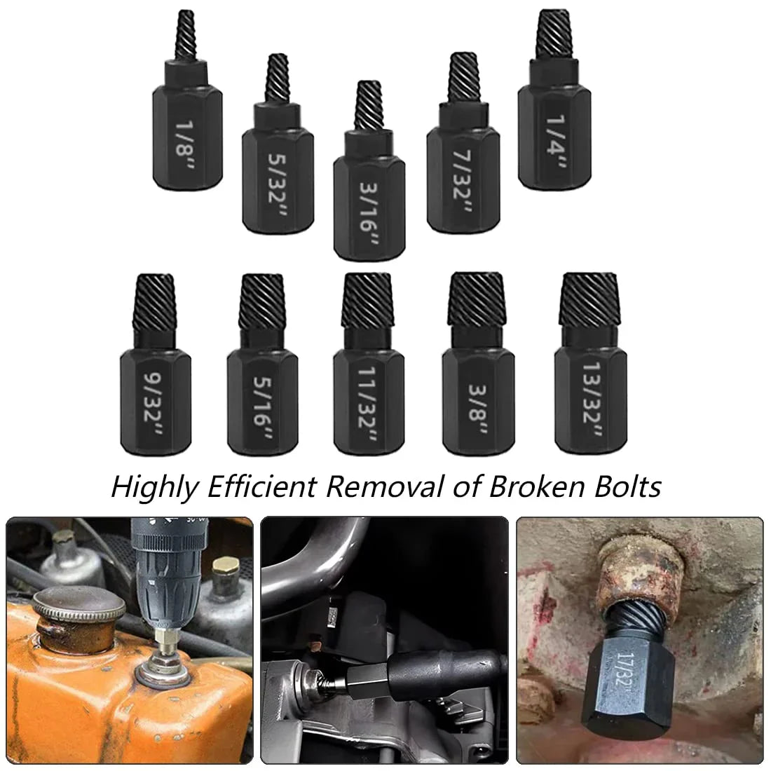 BoltEase™ Broken Head Bolt Screw Cap Extractor